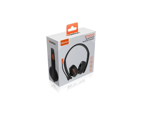 Наушники Meetion BTH003MIC Black/Orange (MT-BTH003MIC-A), изображение 6