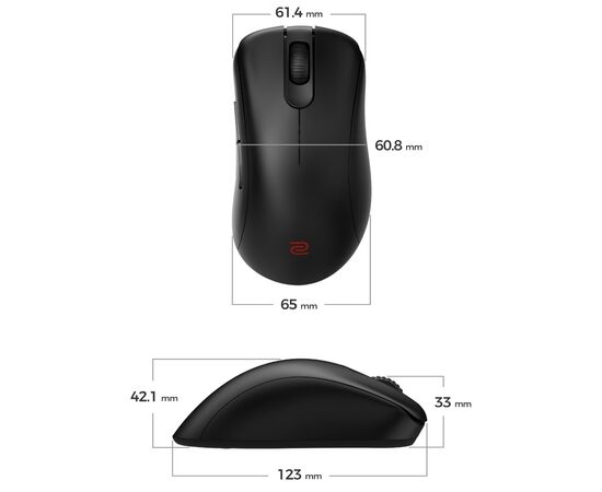 Мишка Zowie EC2-DW Wireless Black (9H.N4VBE.A2E), зображення 7