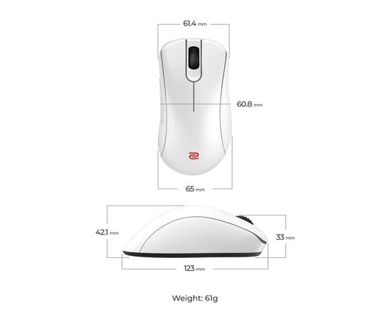 Мышка Zowie EC2-DW Wireless White (9H.N4VBE.A3E), изображение 7