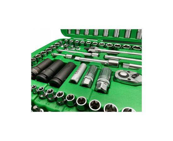 Набор инструментов Toptul 1/4", 3/8", 1/2" 163шт. (GCAI163R), изображение 3