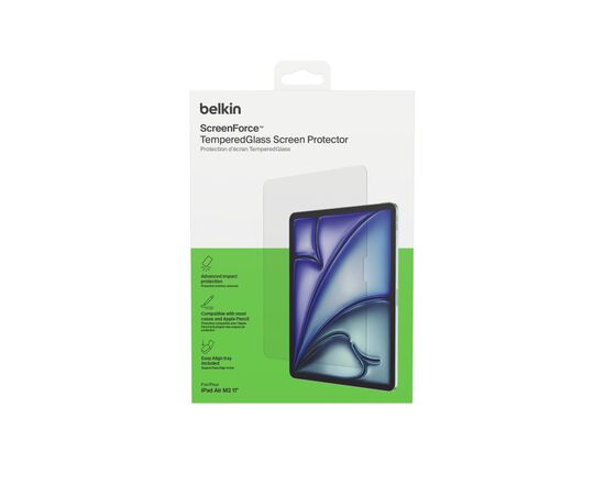 Стекло защитное Belkin TemperedGlass iPad Air 11 (2024 M2/2025 M3) (OVI007HQ), изображение 9