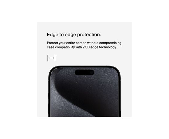 Стекло защитное Belkin UltraGlass2 AM iPhone 15 Pro Max (OVA134ZZ), изображение 5
