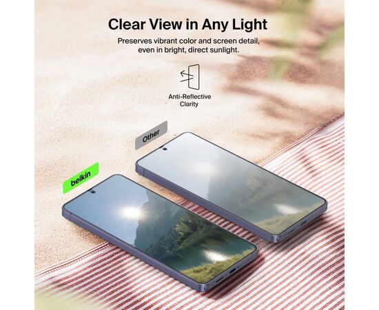 Стекло защитное Belkin Titan SmartShield Samsung Galaxy S26 Ultra (OVB074HQ), изображение 5