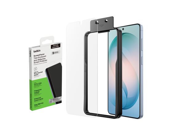 Стекло защитное Belkin Titan EcoGuard Samsung Galaxy S26+ (OVB079HQ), изображение 7