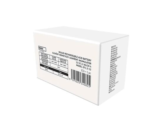 Батарея до ДБЖ EMOS 12V 1.3Ah (B9652), зображення 10