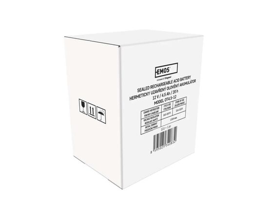 Батарея до ДБЖ EMOS 12V 4.5Ah (B9653), зображення 11