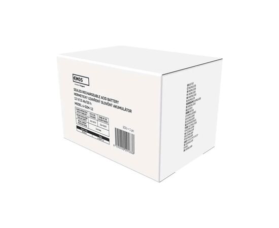 Батарея до ДБЖ EMOS 12V 15Ah (B9656V), зображення 11