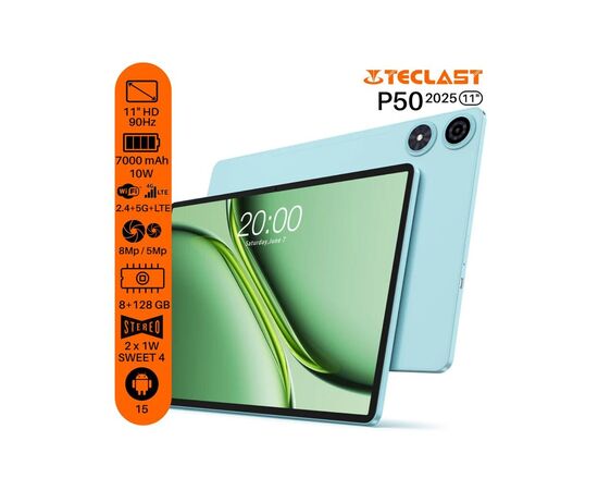 Планшет Teclast P50 11" 4/128Gb LTE Blue (6940709680032), изображение 9