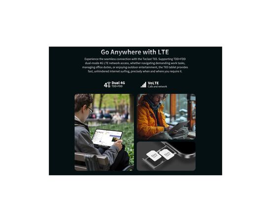 Планшет Teclast T65 13.4 6/256GB LTE Space Gray (6940709680131), изображение 7