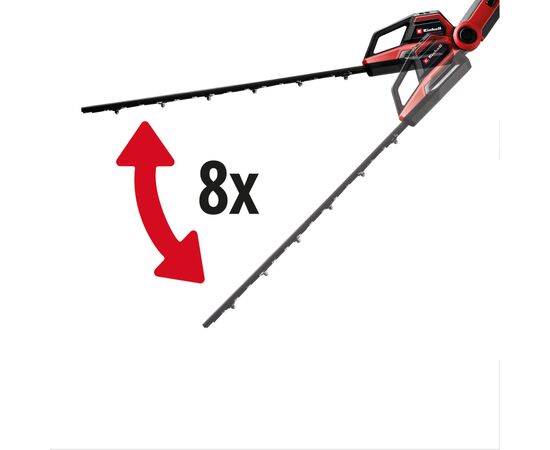 Кусторез Einhell GP-HH 18/50 Li T BL-Solo, телескопический, 18V, 500mm (без АКБ и ЗУ) (3410972), изображение 3