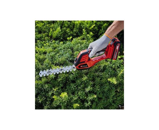 Кусторез Einhell GE-CG 18/100 Li Kit, 18V, PXC, 1x2.5Ah, 10cm, шаг 8mm, ЗП (3410313K), изображение 2