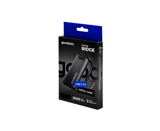 Накопитель SSD USB Type-C 512GB Move Ridge Goodram (SSDR-GMRE-512-K0), изображение 3