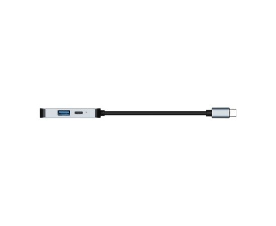 Концентратор 2E USB-C 4-in-1 1xUSB 3.0 + 1xUSB-C PD + HDMI 0.14m gray (2E-W2680), изображение 6