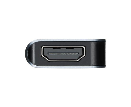 Концентратор 2E USB-C 4-in-1 1xUSB 3.0 + 1xUSB-C PD + HDMI 0.14m gray (2E-W2680), изображение 7