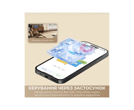 Пилосос Dreame D30 Ultra White (RTD31TE), зображення 3