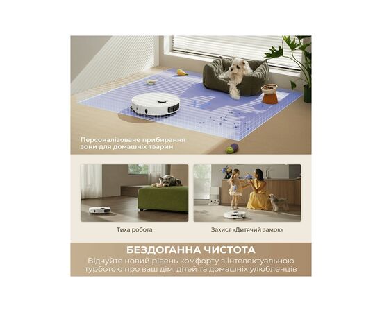 Пилосос Dreame D30 Ultra White (RTD31TE), зображення 6