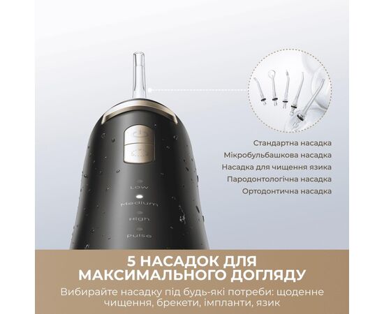 Ирригатор MOVA Ripple 10 (AWF14A-BK), изображение 8