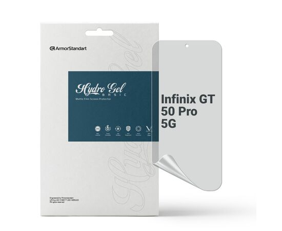 Плівка захисна Armorstandart hydrogel Matte Infinix GT 50 Pro 5G (ARM91559)