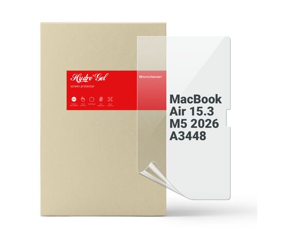 Плівка захисна Armorstandart hydrogel MacBook Air 15.3 M5 2026 A3448 (ARM91074)