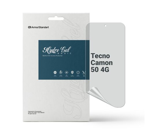Плівка захисна Armorstandart hydrogel Matte Tecno Camon 50 4G (ARM91521)