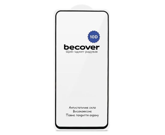 Стекло защитное BeCover 10D Tecno Spark Go 3 (KN3) Black (715167), изображение 3