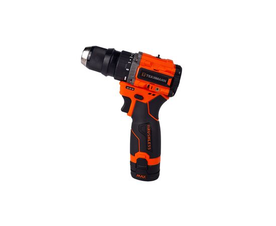 Шуруповерт Tekhmann TCD-12/2 DFR Li BL Li-Ion 12V, 2x2Ah, кейс (854938), изображение 3