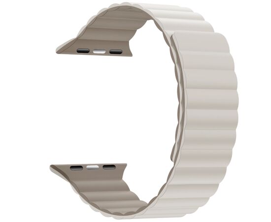 Ремешок для смарт-часов Armorstandart MagLink для Apple Watch 42 (Series11-10)/41/40/38 Cream Stone (ARM86928)