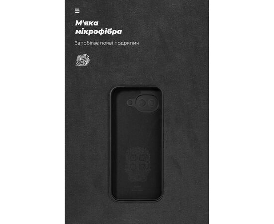 Чехол для мобильного телефона Armorstandart ICON Google Pixel 10a 5G Black (ARM90518), изображение 4