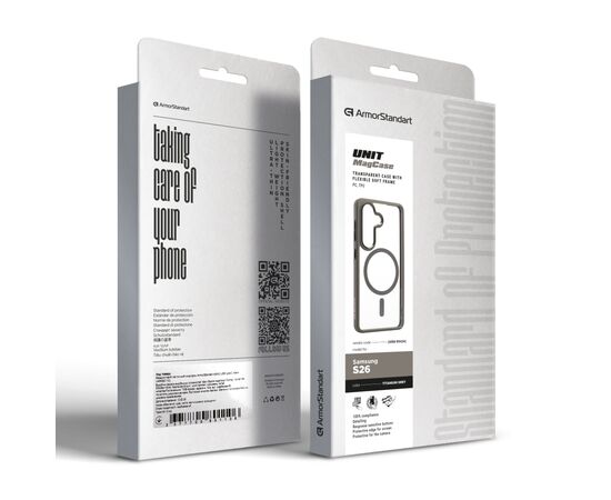 Чехол для мобильного телефона Armorstandart Unit MagCase Samsung S26 5G Titanium Grey (ARM89434), изображение 6