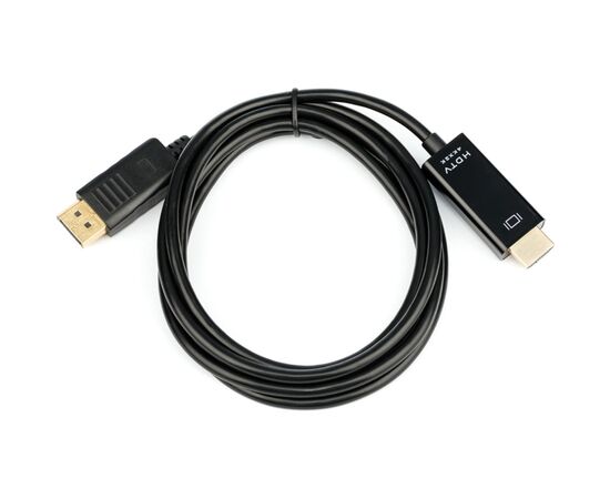 Кабель мультимедийный DisplayPort M to HDMI M 3.0m 8K/4K black Atcom (30100)