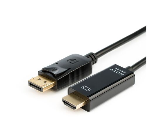 Кабель мультимедийный DisplayPort M to HDMI M 5.0m 8K/4K black Atcom (50100), изображение 2