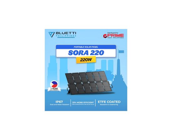 Портативная солнечная панель BLUETTI SORA220 220W (SORA220), изображение 7