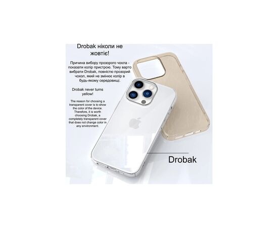 Чохол до мобільного телефона Drobak AirCase Apple iPhone 17 Pro Max Camera cover (737308), зображення 6