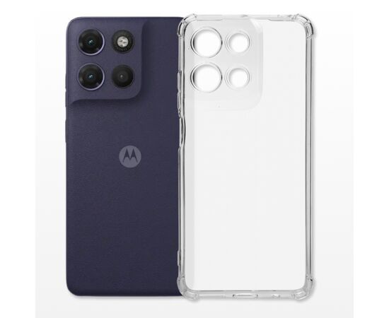 Чохол до мобільного телефона BeCover Anti-Shock Motorola Moto G17 / G17 Power Transparent (715699), зображення 2