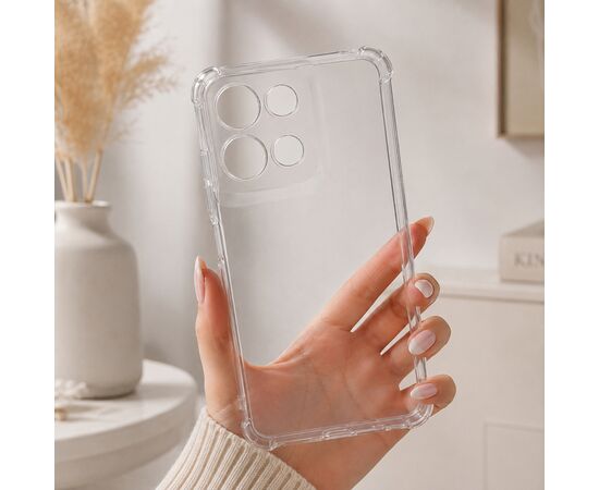 Чохол до мобільного телефона BeCover Anti-Shock Motorola Moto G17 / G17 Power Transparent (715699), зображення 5