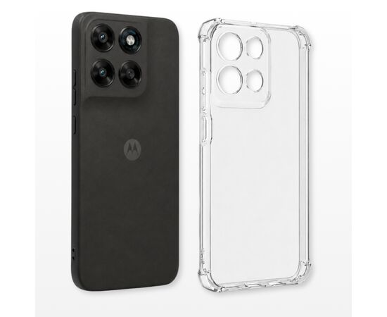 Чохол до мобільного телефона BeCover Anti-Shock Motorola Moto G77 Transparent (715700), зображення 3