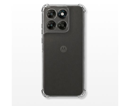 Чохол до мобільного телефона BeCover Anti-Shock Motorola Moto G77 Transparent (715700), зображення 4