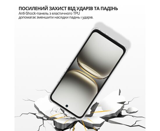 Чохол до мобільного телефона BeCover Anti-Shock Tecno Spark Go 3 (KN3) Transparent (715701), зображення 5