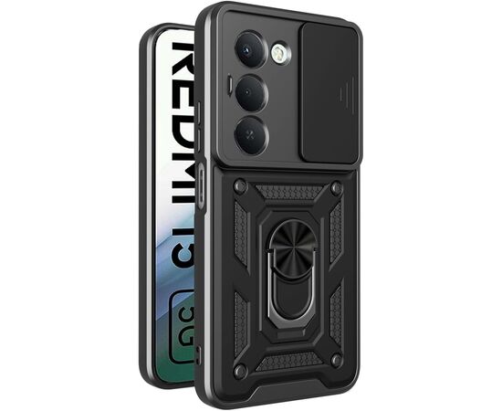Чохол до мобільного телефона BeCover Military Xiaomi Redmi 15 5G (169mm) Global Black (715775), зображення 6