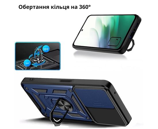 Чохол до мобільного телефона BeCover Military Xiaomi Redmi 15 5G (169mm) Global Blue (715776), зображення 4