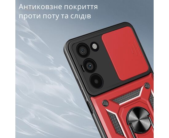 Чохол до мобільного телефона BeCover Military Xiaomi Redmi 15 5G (169mm) Global Red (715778), зображення 2