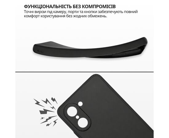 Чохол до мобільного телефона BeCover Silicone OnePlus Nord CE 5 5G Black (715696), зображення 5