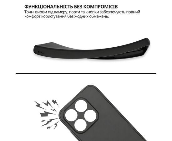 Чохол до мобільного телефона BeCover Silicone Xiaomi 17 Black (715693), зображення 6