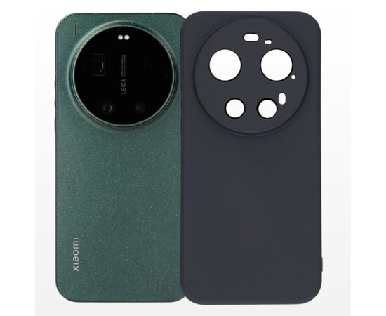 Чохол до мобільного телефона BeCover Silicone Xiaomi 17 Ultra Black (715694), зображення 2