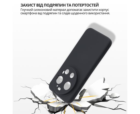 Чохол до мобільного телефона BeCover Silicone Xiaomi 17 Ultra Black (715694), зображення 6