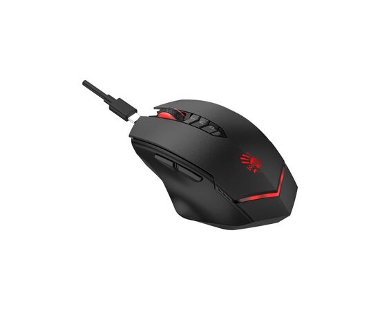 Мишка A4Tech Bloody R80 Plus Wireless/USB Black Skull (4711421003018), зображення 6