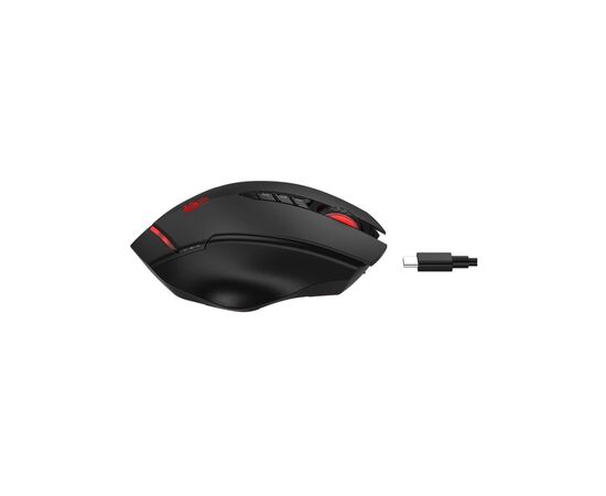 Мишка A4Tech Bloody R80 Plus Wireless/USB Black Skull (4711421003018), зображення 7