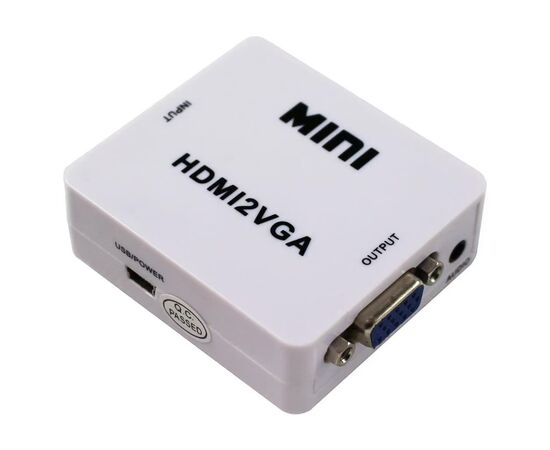 Конвертор HDMI to VGA without power adapter Atcom (25275)