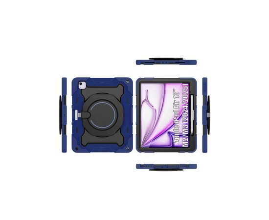 Чехол для планшета BeCover Armor Stand Apple iPad Air 13" M2/M3 (2024/2025) Blue (711927)