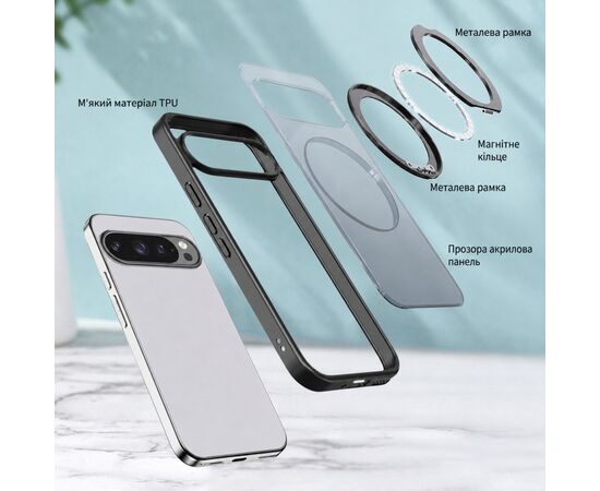 Чохол до мобільного телефона BeCover Aura Fold Google Pixel 9 Pro XL / 10 Pro XL Black (715669), зображення 8